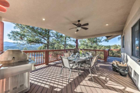 Renovated Ruidoso Cabin Deck and Sierra Blanca View